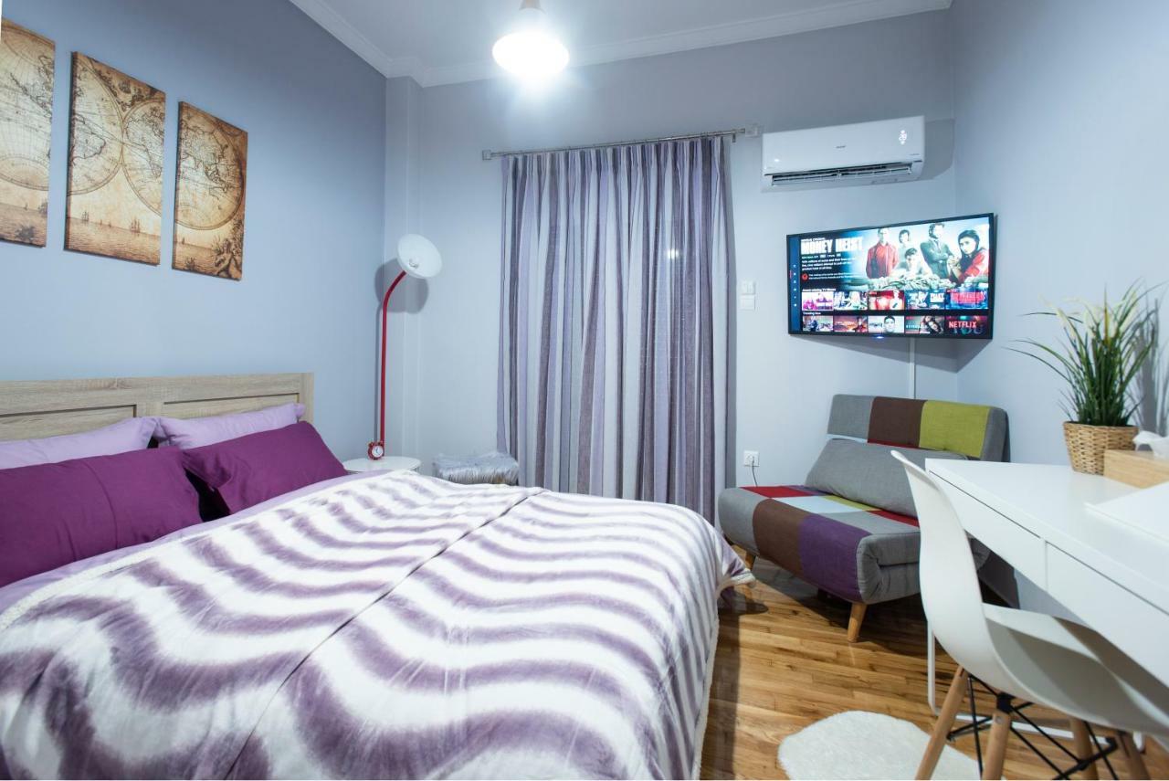 אתונה Cozy And Modern Studio מראה חיצוני תמונה